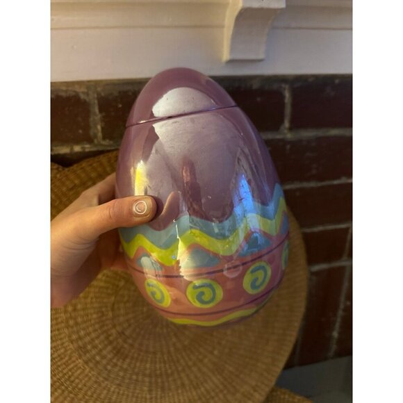 Easter Egg ceramic vase candy holder - Picture 4 of 7